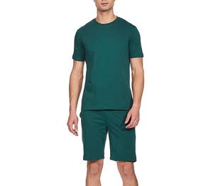 Prix abordable pour hommes T Shirt Short Set designs entièrement personnalisés Top tendance coton respirant T Shirt Short Set de haute qualité - Product Image 3