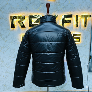 Diseño personalizado de alta calidad, el mejor Material, chaqueta acolchada blanca para hombre, chaquetas de nailon de poliéster para hombre, chaquetas acolchadas para hombre de calle principal - Product Image 3