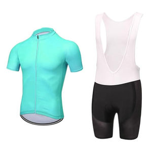 Ropa de ciclismo transpirable y ligera Uniforme Venta caliente Pantalones cortos y medias con pechera de secado rápido de Pakistán - Product Image 1