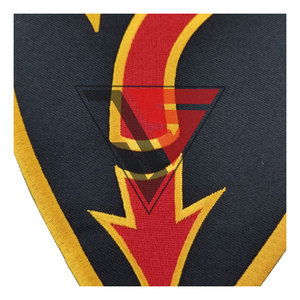 แพทช์ปักลายสำหรับเสื้อกั๊กขี่มอเตอร์ไซค์4ชิ้นชุดผ้าเย็บปักลายนักบุญชิคาโก Le MC - Product Image 3