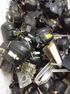 Refrigerator Compressor Motor <b>Scrap</b> Mixed <b>Metal</b> Recycling Material with Copper Steel and Iron Components - Product Image 4
