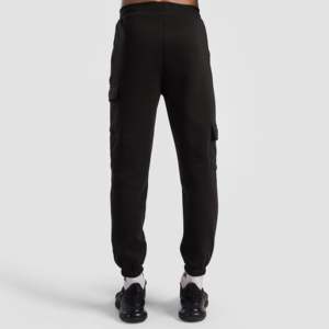Pantalones Deportivos Casuales para Mujer Cargochill, Cintura Alta, Lona Transpirable, Talla XL, Color Negro Lavado - Product Image 5
