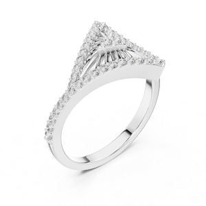 Bague en or jaune 14 carats vintage avec diamant rond cultivé en laboratoire pour femmes |   Fiançailles, mariage et cadeaux |   Vêtements de soirée certifiés IGI - Product Image 4