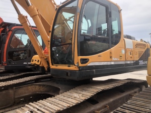 Excavadora sobre orugas Hyundai 305LC-9T usada original, maquinaria de movimiento de tierras de 30 toneladas, buen rendimiento, rodamiento de motor de bajo precio - Product Image 4