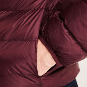 2024 Men's Winter Puffer <b>Jacket</b> Windproof <b>Waterproof</b> Breathable Casual Style Shiny Stand Collar <b>Thin</b> Outdoor Custom Logo High - Product Image 6