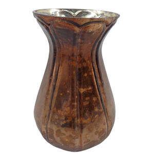 ชุดเชิงเทียนโลหะสีเงินขนาดกลาง2ชิ้นสำหรับตกแต่งโต๊ะทำด้วยมือ - Product Image 4