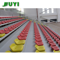Tribunes télescopiques automatiques intérieures JY-706, gradins rétractables, sièges pliants pour arènes sportives, gymnases