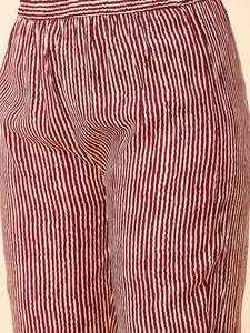 <b>women</b> ethnic Motifs Printed V-Neck Straight Pure Cotton Kurta With Trousers indian pakistan <b>suit</b> Bulk product Customized - Product Image 5