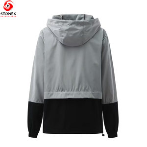 Chaqueta Cortavientos Impermeable de Invierno para Mujer, Talla Grande, con Cremallera, Diseño Personalizado, Tejido de Nailon/Poliéster, de la Mejor Calidad - Product Image 3