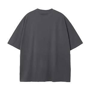 2025 OEM venta al por mayor de alta calidad de talla grande de microfibra hombro caído camiseta para hombres 100% algodón hombres camiseta de gran tamaño - Product Image 2