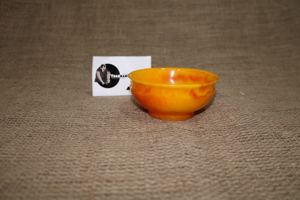 Tradnary-cuenco de resina prémium para servir comida, diseño brillante, Color amarillo, forma redonda, Mini tazón de diseñador - Product Image 4