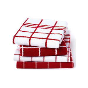 Venta directa de fábrica Toalla de cocina Uso doméstico de cocina Toallas de plato de algodón puro con logotipo personalizado - Product Image 6