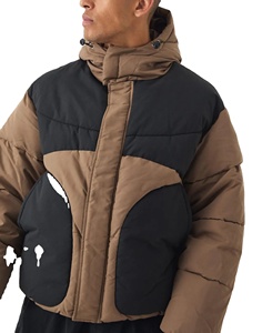 Chaqueta Bomber de Invierno para Hombre, Personalizada al por Mayor, con Capucha, de Mezclilla, Cuero Vintage, Transpirable, Cortavientos, Abrigos 2026 - Product Image 2