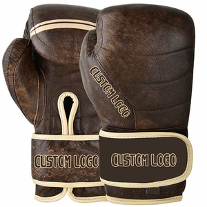 2025 derniers gants de boxe en cuir PU de haute qualité sur mesure gants de boxe personnalisés professionnels gants de boxe de combat - Product Image 1