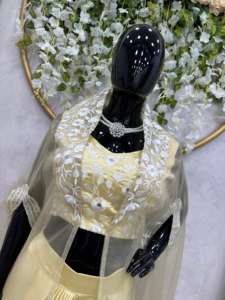 Hermosa ropa de fiesta lista para usar Lehenga Saree - Product Image 5