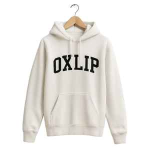 Sudadera con capucha polar unisex, Jersey suave y cálido, Jersey informal con capucha en blanco para hombres y mujeres - Product Image 1