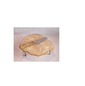 Support à gâteau en résine bleu ciel avec couteau et caboteur Taille personnalisée Prix économique-Outils à gâteaux - Product Image 6