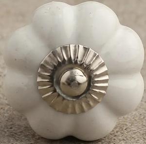 Tiradores y perillas de muebles de cerámica personalizables modernas para uso en armario, cajón, tocador y armario - Product Image 1