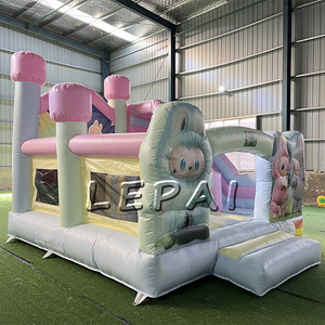 Château gonflable le plus populaire, qualité commerciale, équipement de <span class=keywords><strong>location</strong></span> <span class=keywords><strong>pour</strong></span> fêtes d'enfants, Hupfburg avec souffleur d'air - Product Image 2