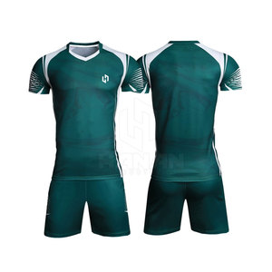 Custom Team <b>Volleyball</b> Uniform <b>Sets</b> for Men and Women Breathable Quick Dry 100% Polyester Sportswear - Product Image 1