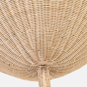 Hermosa lámpara de pie de ratán natural, cálida y luminosa, forma decorativa amada de lámparas de pie de mimbre de caramelo - Product Image 3