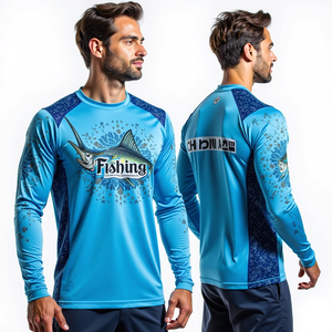 Camiseta de Pesca de Manga Larga para Hombre con Diseño Personalizado, Tela DryFit y Protección Solar UPF 50 para Pesca al Aire Libre - Product Image 6