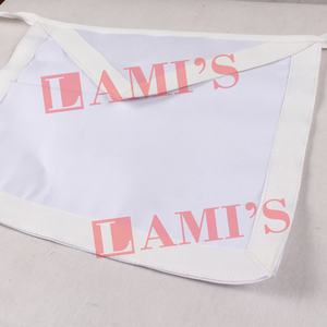 <b>White</b> Lambskin Masters Mason <b>Apron</b> Hot selling Masonic Regalia <b>Apron</b> with Buckle Belt - Product Image 2