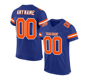 Uniforme de Jersey de Fútbol Americano Personalizado con Nombre de Equipo, Alta Calidad, 100% Poliéster, Transpirable, de Secado Rápido, Impresión Digital, Unisex, para Adultos - Product Image 1