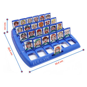 Gioco da Tavolo Personalizzato 'Indovina Chi?' Divertente ed Educativo in Plastica per Bambini e Adulti con Logo Personalizzato e Carta - Product Image 2