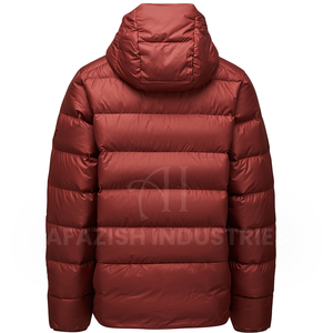 2023 nueva colección de invierno de alta calidad ligera chaqueta de plumón para hombre Abrigo acolchado personalizado al por mayor cuello levantado - Product Image 4