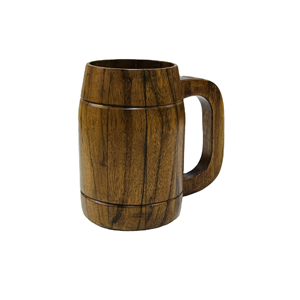 Classical Handmade Natural Solid Wood Travel Mug for Tea Beer Wine Milk Coffee Free Minimalist Dishwasher Safe Camping - Product Image 4