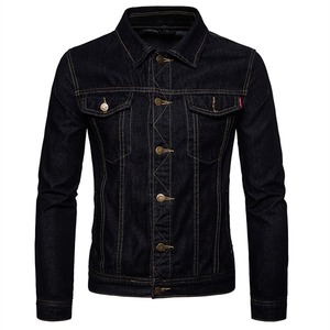 Veste en Jean de Printemps pour Hommes, Solide, Décontractée, Mince, Meilleur Design, Grande Taille 5XL, Veste Denim pour Hommes de Haute Qualité - Product Image 2