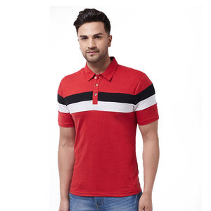 เสื้อยืดลายพื้นสำหรับผู้ชายผ้าถักโลโก้ตามสั่งดีไซน์ที่เป็นเอกลักษณ์จากผู้ผลิตมืออาชีพ - Product Image 2