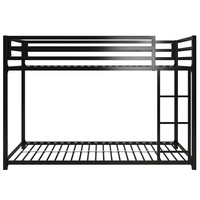 Lit superposé en métal avec échelle, structure de lit en acier gain de place pour enfants, dortoirs, auberges et appartements, provenant d'une usine du Vietnam