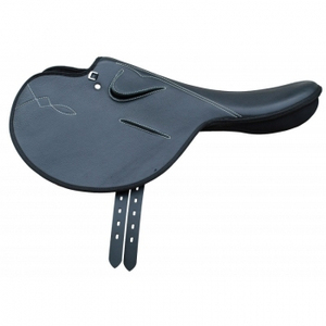 Selle de cheval occidentale en cuir de qualité supérieure à bas prix 2025 Selle de saut de cheval de nouvelle conception en cuir véritable - Product Image 5