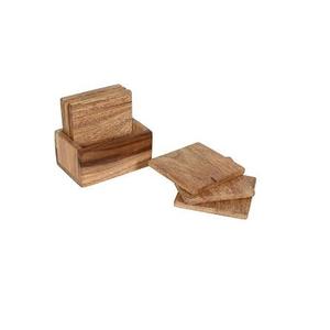 Posavasos de madera tallados a mano indios al por mayor, vajilla de bajo precio, posavasos de madera, alfombrillas y almohadillas - Product Image 5