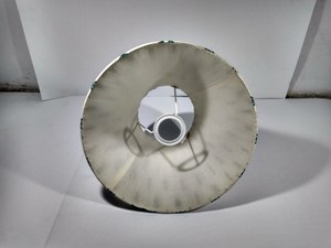 Soft Grey Royal Designs Plisado Cono Pantalla Elegante Lámpara Cubiertas y Pantallas - Product Image 5