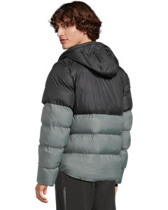 Veste matelassée à capuche en duvet imperméable personnalisée de haute qualité veste matelassée chaude coupe-vent manteau d'extérieur d'hiver vestes à bulles pour hommes - Product Image 2