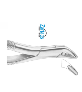 Forceps dentaires en acier inoxydable de haute qualité pour l'extraction des incisives, des premiers molaires et des dents de lait, fig. 62 - Product Image 3