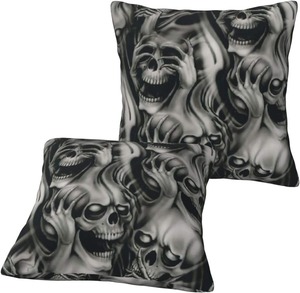 Taies d'oreiller carrées en polyester 100% de haute qualité avec design personnalisé, couleurs et tailles personnalisables pour un usage domestique et hôtelier - Product Image 6