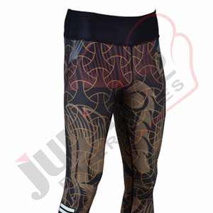 2025 High Quality Customized Waist Knitted Fitness Gym Yoga <b>Leggings</b> for Women High Stretch Booty-Lift Sublimation Sports Pants - Product Image 2