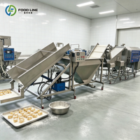 Machine automatique de panification et d'enrobage de filets de poisson