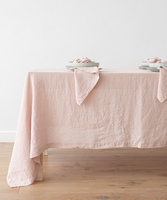 Belle nappe en lin fait main avec franges, couleurs et tailles personnalisées, résistante à l'huile et lavable, style classique