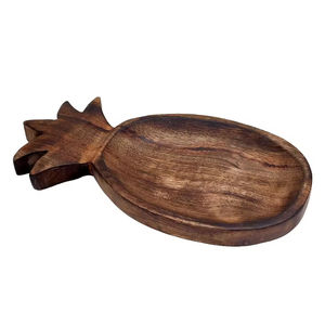 Plateau de service en bois de manguier en forme de poisson Planche à charcuterie et à dessert en bois pour amoureux des animaux pour plats et assiettes Plateau de décoration de fête - Product Image 6