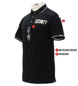 POLO DE SÉCURITÉ TACTIQUE EN POLYCOTON DE PREMIÈRE CLASSE/UNIFORME GOURDE DE SÉCURITÉ EN GROS - Product Image 3