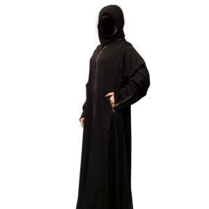 Nouvelle collection 2026 : Abaya islamique modeste pour femme, personnalisable, en mousseline de coton 100%, grandes tailles, en gros, à vendre - Product Image 4