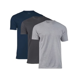 Camiseta de manga corta personalizable de algodón orgánico Premium para hombre, camisetas cortas ajustadas de siguiente nivel para hombre - Product Image 1