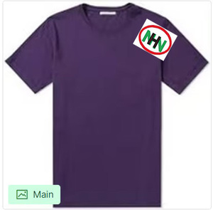 เสื้อยืดผ้าฝ้าย100% ผู้ชายดีไซน์ใหม่ส่งออกคุณภาพสูงแฟชั่นแขนสั้นผ้าถักธรรมดา - Product Image 6