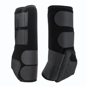 Herraduras de Neopreno para Caballos con Certificación CE Premium, Equipo de Equitación Transpirable y Absorbente de Impactos, Ropa Veterinaria Equina - Product Image 5