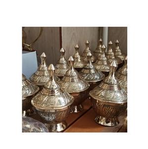 Bol de date décoratif pour la maison Khajoor et pot et bol de fruits secs couleur or utilisation pour restaurant et hôtel en quantité en vrac - Product Image 2